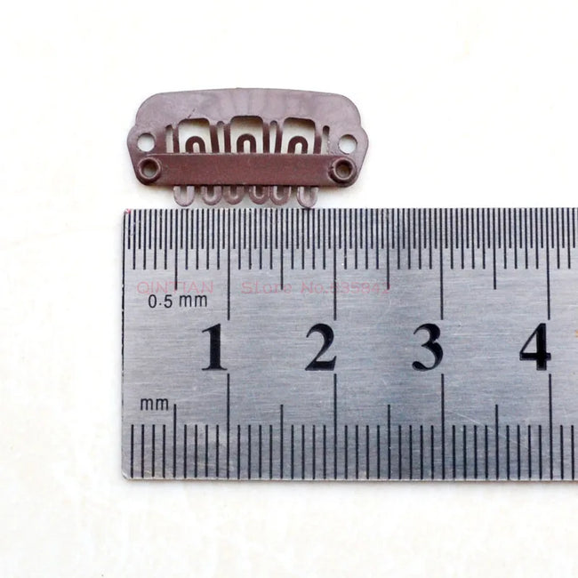 The Stainless Steel wigs Clips 100 Pcs