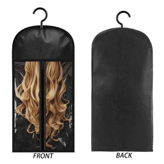 Universal Glowing Secrets luxury wig storage kit with two compartments and sleek design
