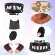 The Soft 9-Teeth 32mm Black Wig Clips