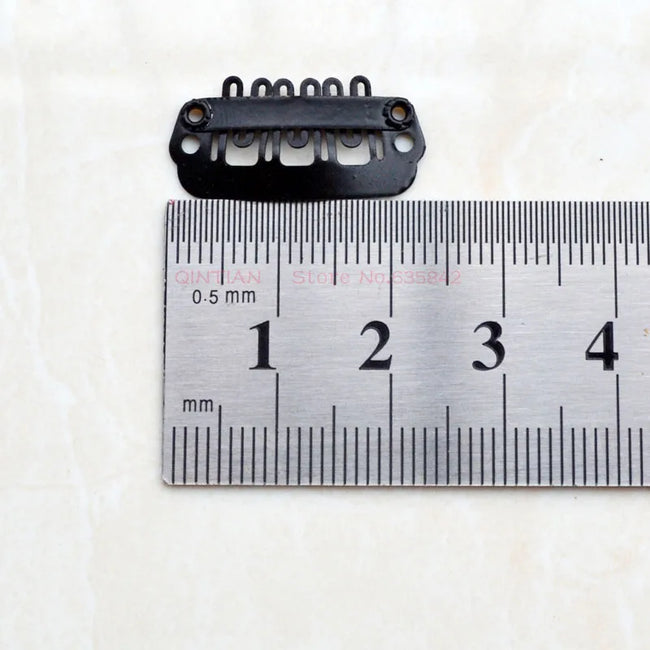 The Stainless Steel wigs Clips 100 Pcs