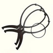 Set of 3 professional wig stands for drying and organizing wigs, hats, cosplay masks, and helmets