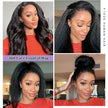 Invisi Strap 360 Lace Frontal Wigs human hair glueless full lace wig with baby hair and adjustable straps