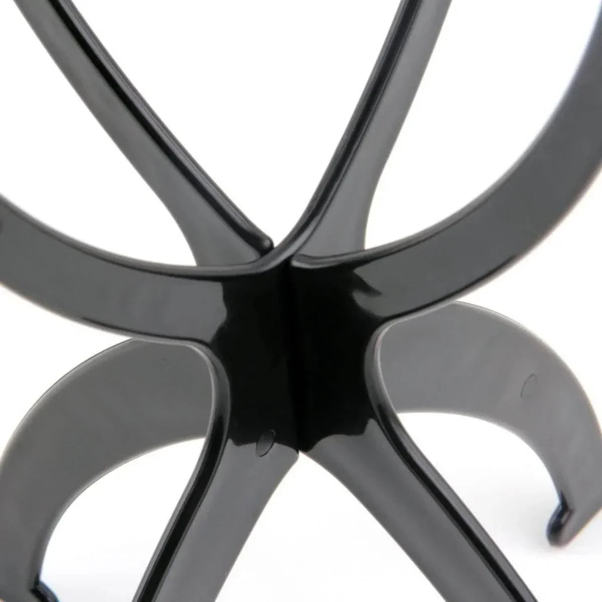 Set of 3 professional wig stands for drying and displaying wigs, hats, and cosplay masks.