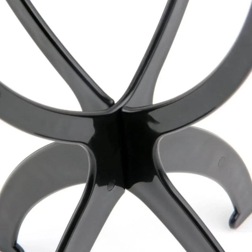 Set of 3 professional wig stands for drying and displaying wigs, hats, and cosplay masks.