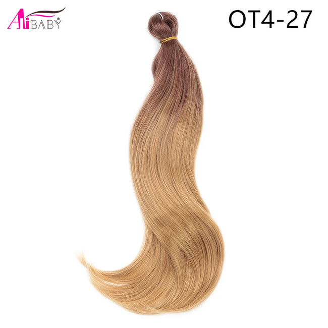 The Yaki Essence: Soft Straight Crochet Braids with 