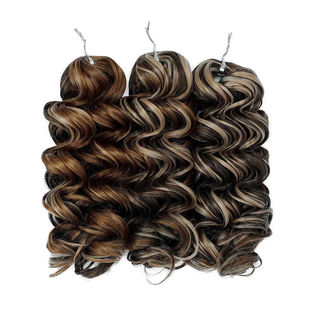 Curly Crochet Hair Extensions Highlights