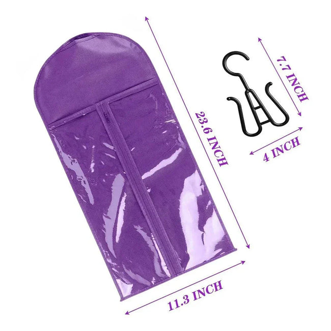 Universal Glowing Secrets luxury wig storage kit with two compartments and stylish design