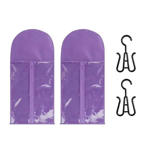 Universal Glowing Secrets luxury wig storage kit with 2 compartments and glowing design