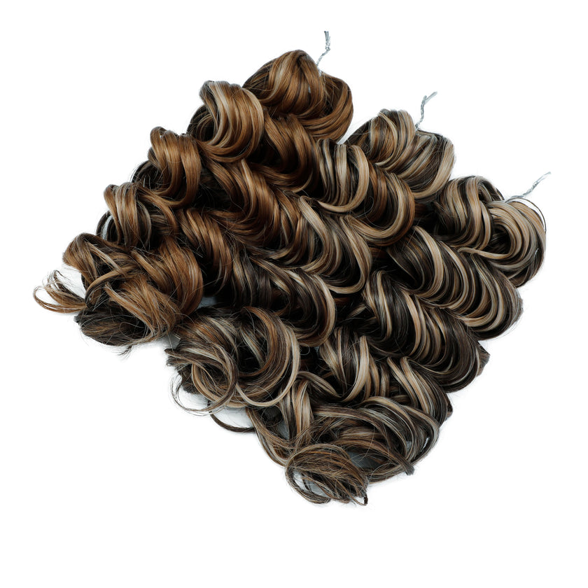 Curly Crochet Hair Extensions Highlights