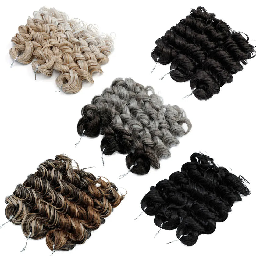 Curly Crochet Hair Extensions Highlights