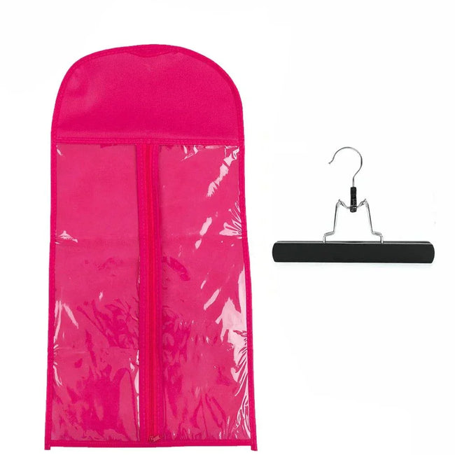 Universal Glowing Secrets Luxury Wig Storage Kit with stylish black and gold box and accessories