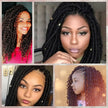 Crochet Faux Locs Hairstyle for Women