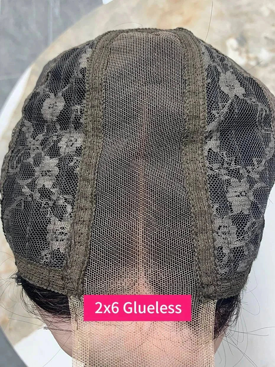 Premium lace frontal human hair wig with natural pre-plucked hairline and 10A grade Vietnamese hair