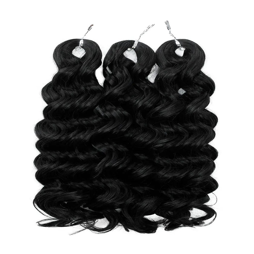 Curly Crochet Hair Extensions Highlights