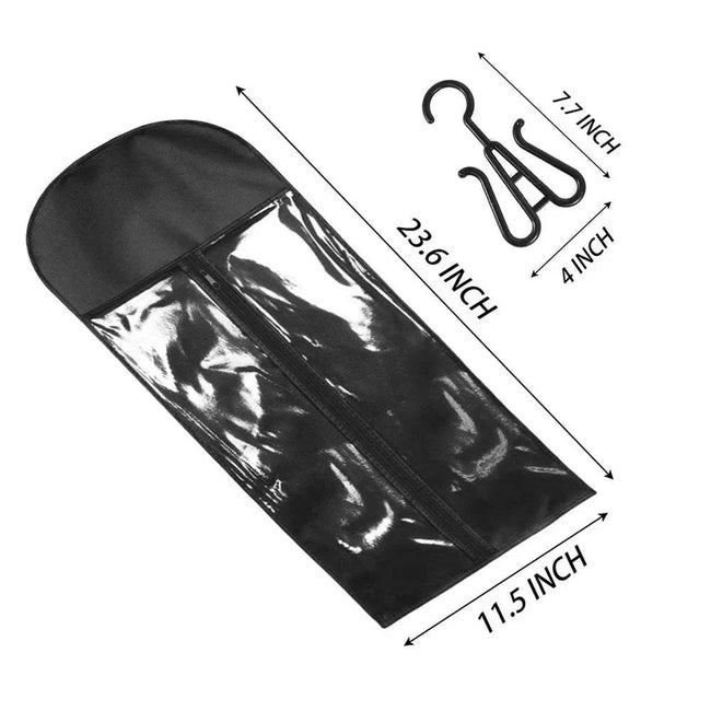 Universal Glowing Secrets luxury wig storage kit with elegant design and secure compartments